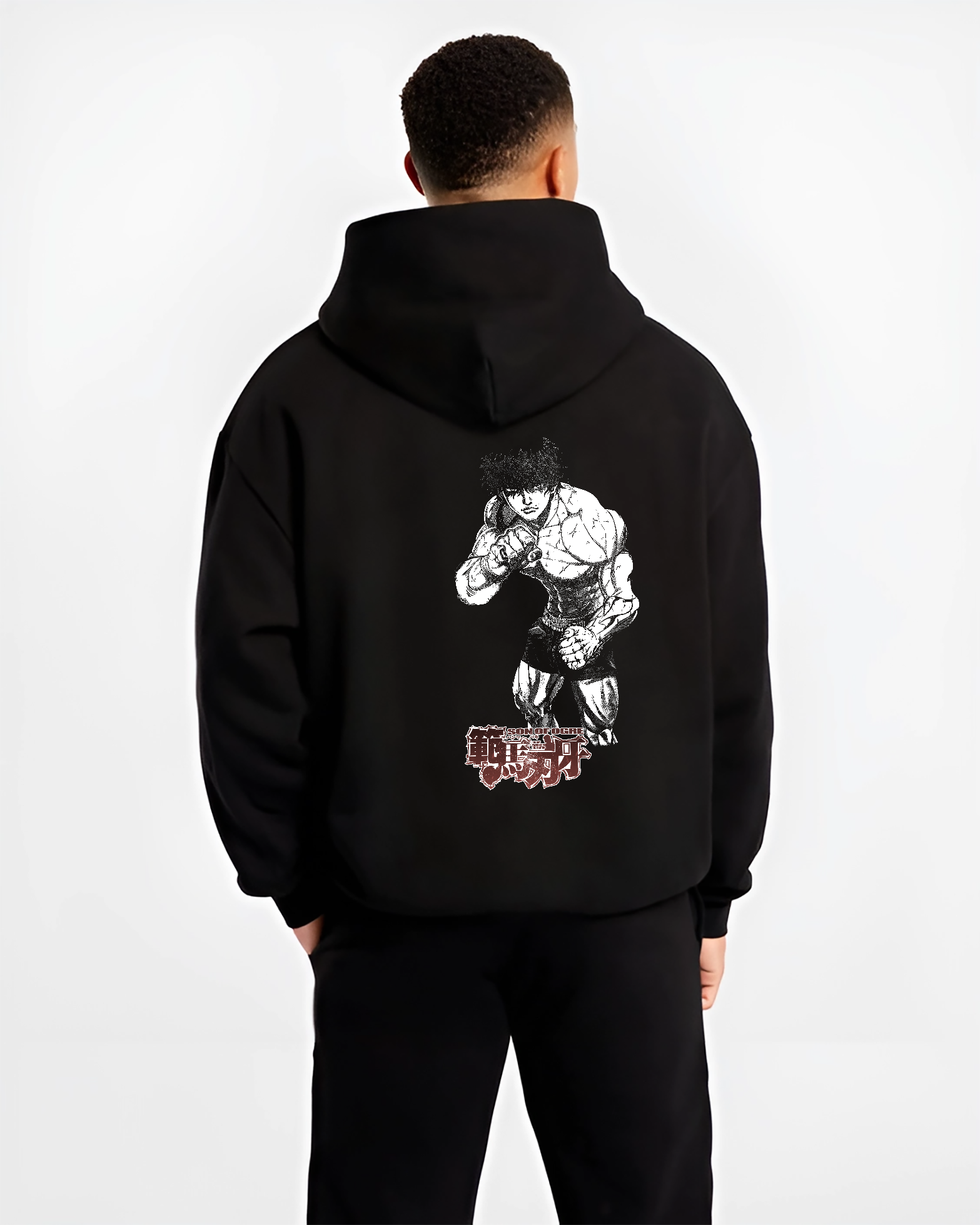 Baki Hanma - Baki The Grappler Son of Ogre Premium | Unique Anime Inspired Sweatshirt Oversized T-shirt Hoodie