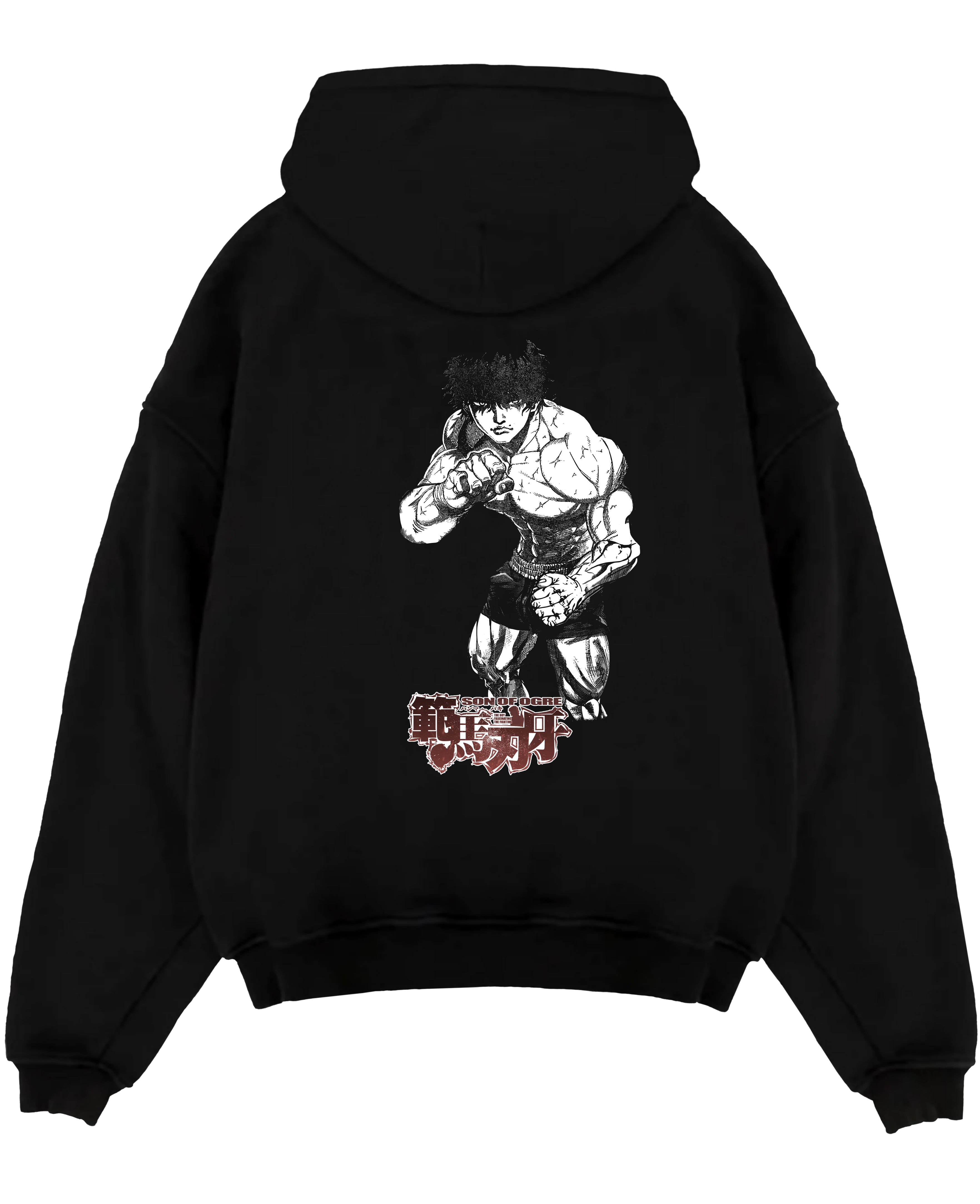 Baki Hanma - Baki The Grappler Son of Ogre Premium | Unique Anime Inspired Sweatshirt Oversized T-shirt Hoodie