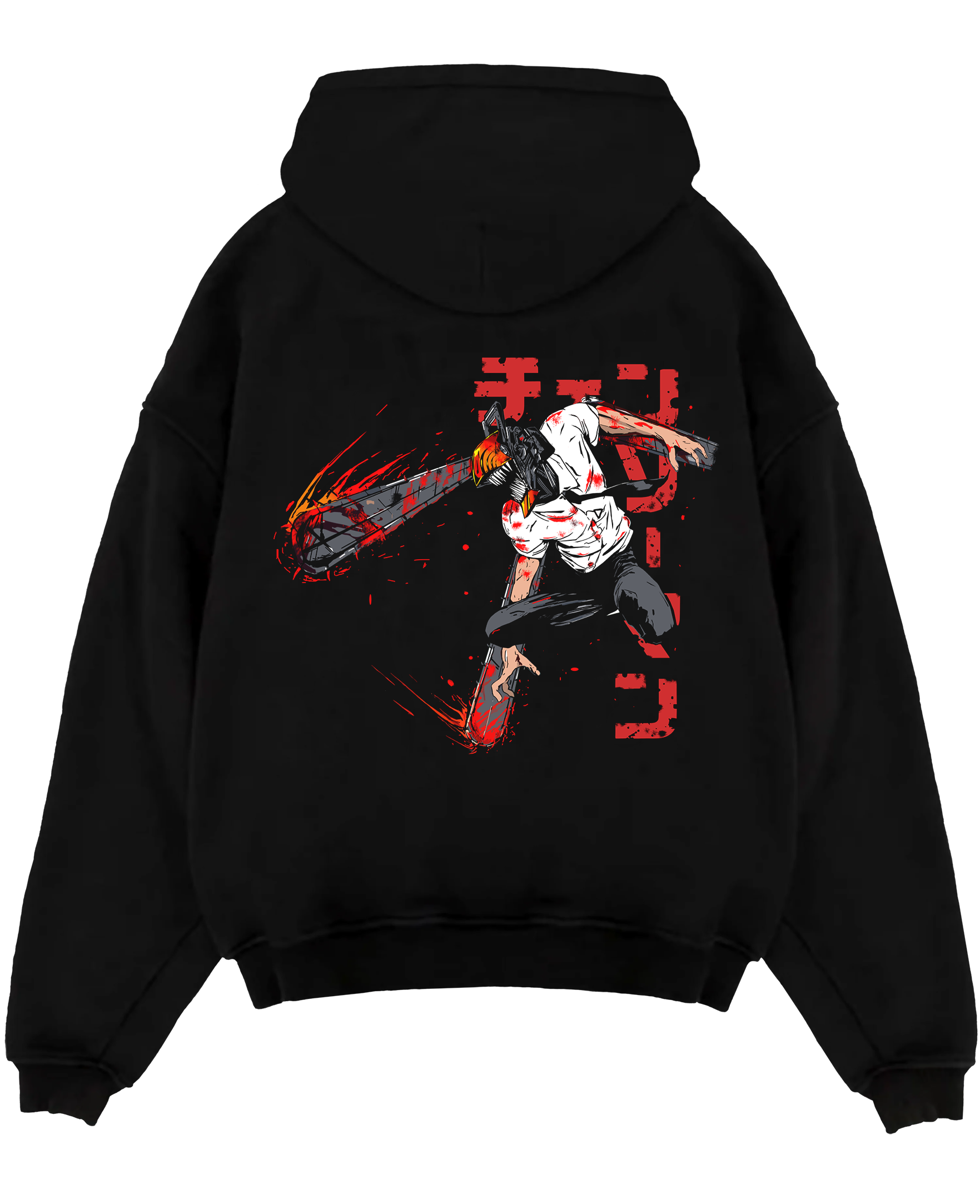 Denji x Pochita - Chainsaw Man Devil | Unique Hoodie Sweatshirt Oversized T-shirt