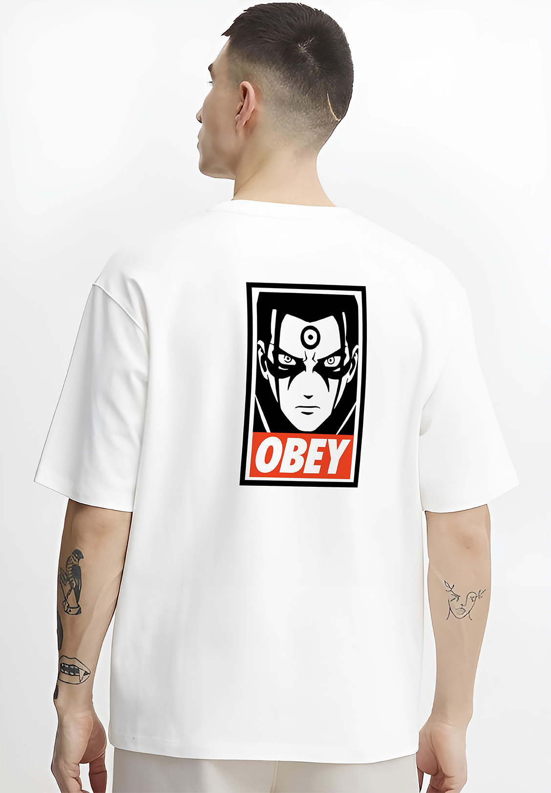 "Hashirama Senju x OBEY - Naruto" Unique Anime TEE