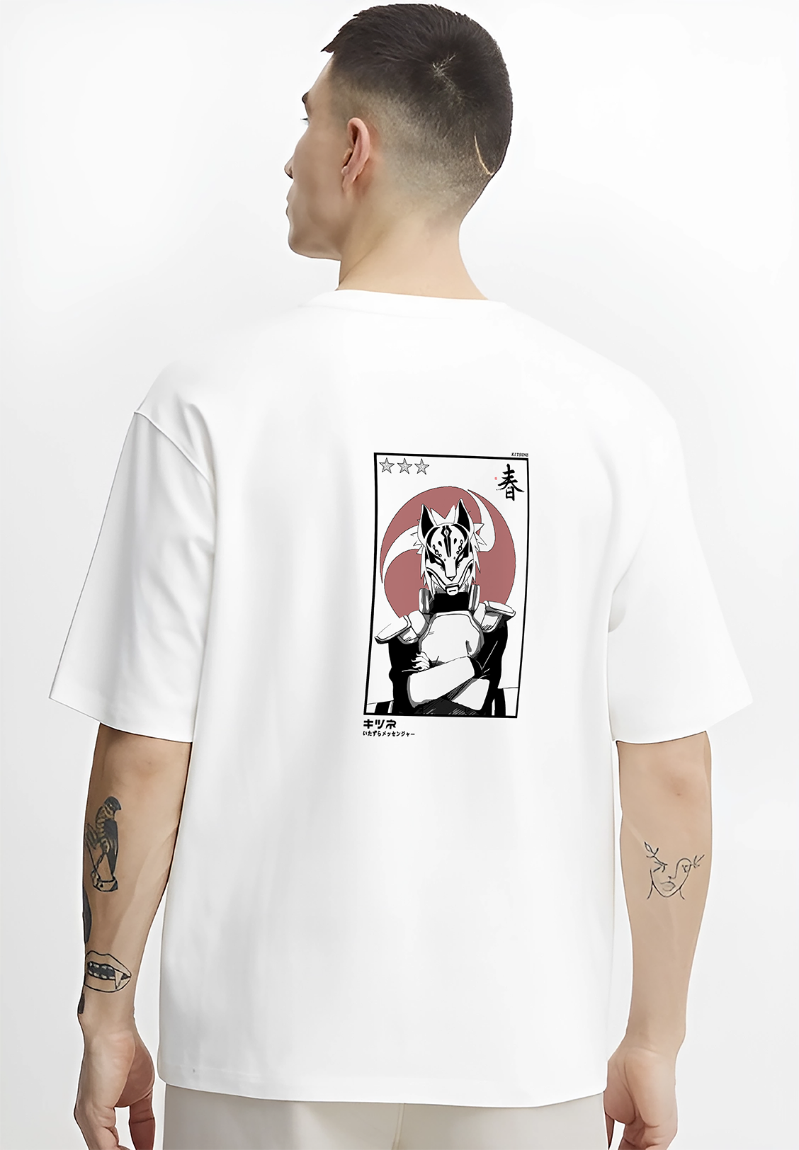 "Kitsune ANBU Graphic - Naruto" Inspired Unique TEE