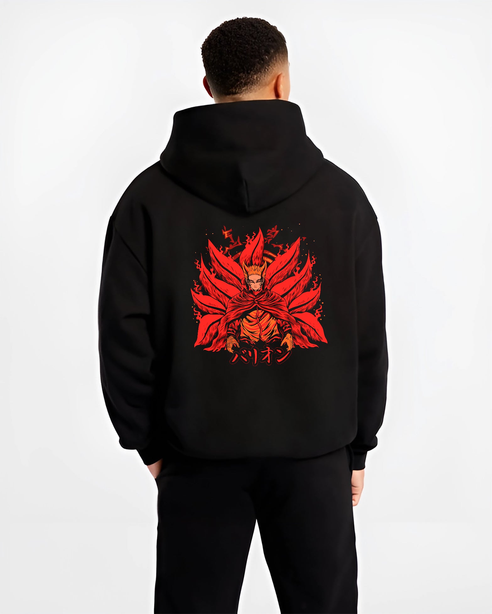 Naruto Baryon Kyuubi Kurama Anime Inspired | Unique Sweatshirt Oversized T-shirt Hoodie