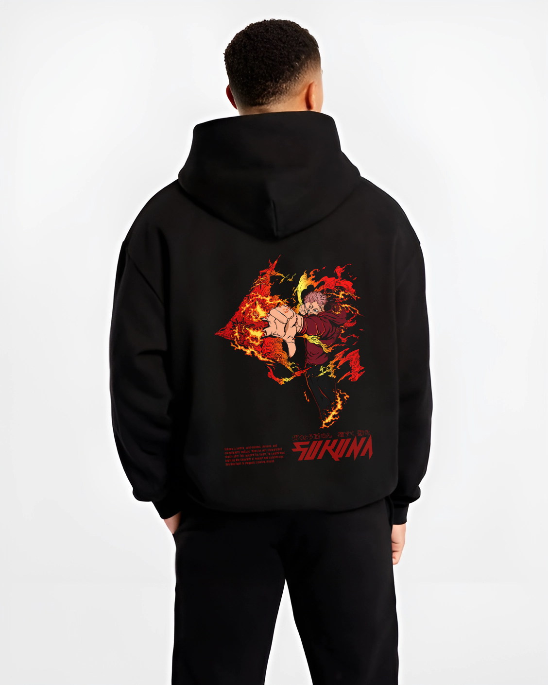 Sukuna x Fire Arrow - Jujutsu Kaisen JJK Premium Anime Inspired | Unique Sweatshirt Oversized T-shirt Hoodie