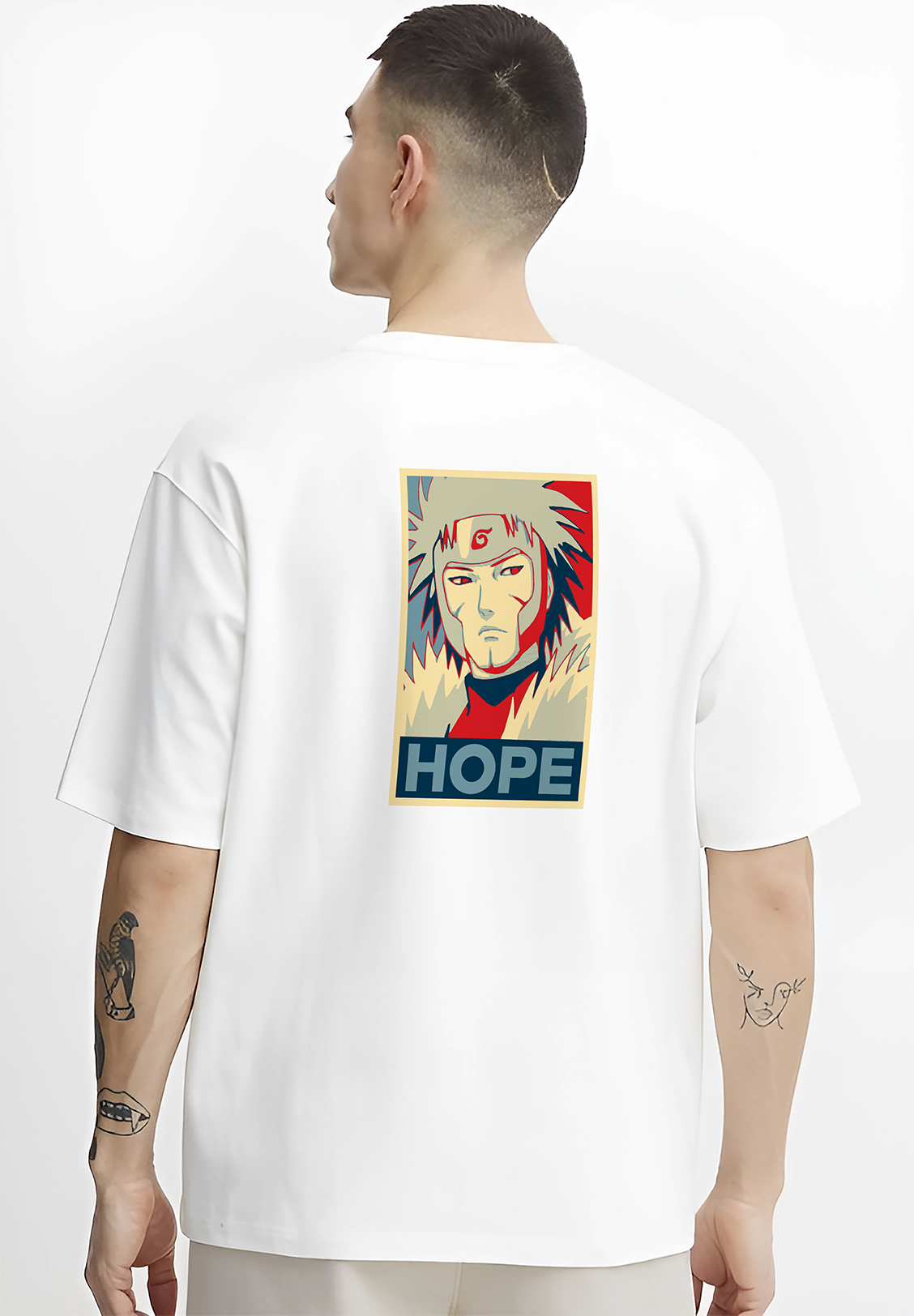 "Tobirama Senju x HOPE - Naruto" Unique Anime TEE